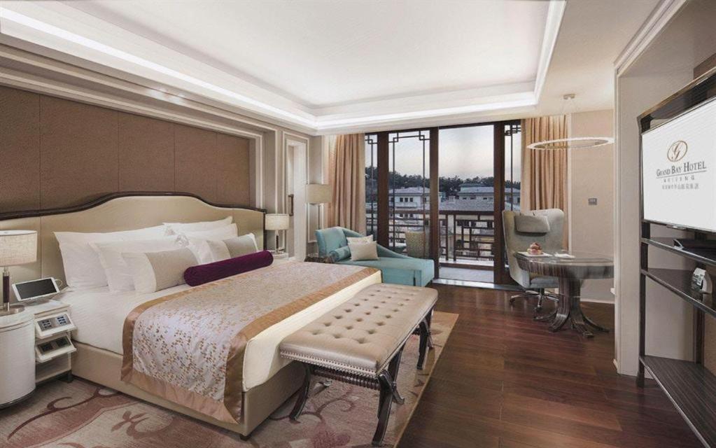 Grand Bay Hotel Beijing Xiaotangzhuang Экстерьер фото