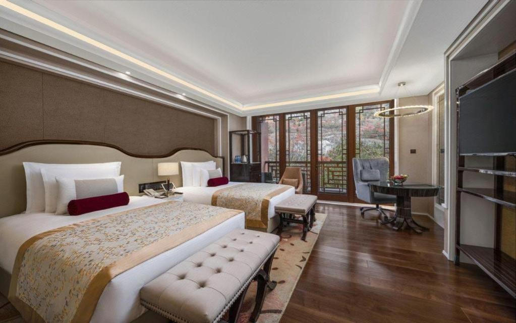 Grand Bay Hotel Beijing Xiaotangzhuang Экстерьер фото