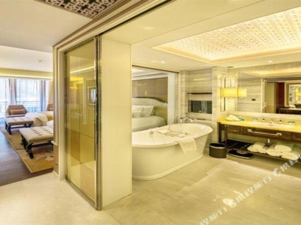 Grand Bay Hotel Beijing Xiaotangzhuang Экстерьер фото